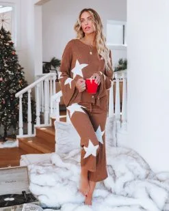 PROM-001 Stardust Pocketed Relaxed Knit Pants - FINAL SALE