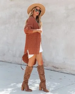 Stay Cozy Knit Cardigan - Camel - FINAL SALE -clothes Sales staycozyknitcardigancamel30