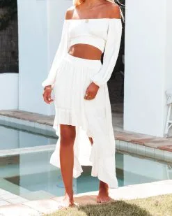 VINT-001 Svea Swiss Dot Shimmer High Low Midi Skirt - White Gold - LAST CHANCE 13 VINT-001 Svea Swiss Dot Shimmer High Low Midi Skirt - White Gold - LAST CHANCE -clothes Sales sveaswissdotshimmerofftheshouldertopandhighlowmidiskirtwhitegold147 f1795d39 002f 4ad6 94d8 dd9321e0f877