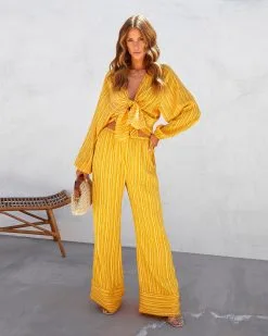 EMOR-001 Tatianna High Waisted Wide Leg Pants - Yellow 9 EMOR-001 Tatianna High Waisted Wide Leg Pants - Yellow -clothes Sales tatiannafronttietopandwidelegpantsyellow1 a9f9a19b bf6c 4e9b 9f36 82191f760ca2