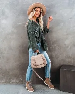 Tempted Cotton Pocketed Corduroy Shacket - Olive - FINAL SALE 19 Tempted Cotton Pocketed Corduroy Shacket - Olive - FINAL SALE -clothes Sales temptedcottonpocketedcorduroyshacketolive14