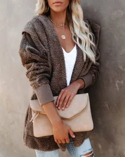 The Coziest Yet Pocketed Cardigan - Mocha - FINAL SALE -clothes Sales thecoziestyetpocketedcardiganmocha11