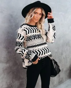 To The Beat Of The Drum Knit Sweater - FINAL SALE