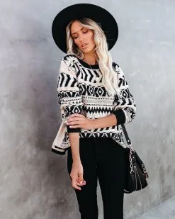 To The Beat Of The Drum Knit Sweater - FINAL SALE -clothes Sales tothebeatofthedrumknitsweater36