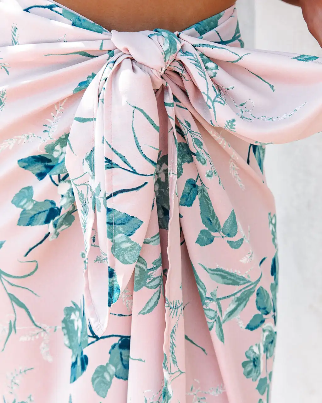 TYCH-001 Tropical Rain Floral Sarong - FINAL SALE 4 TYCH-001 Tropical Rain Floral Sarong - FINAL SALE - Image 4