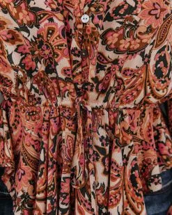 OLIV-001 Unseen Beauty Adjustable Paisley Top - FINAL SALE -clothes Sales unseenbeautyadjustablepaisleytop14