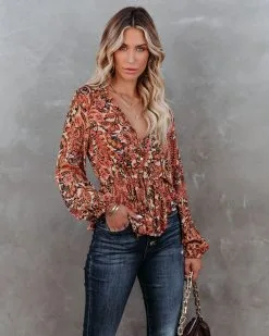 OLIV-001 Unseen Beauty Adjustable Paisley Top - FINAL SALE -clothes Sales unseenbeautyadjustablepaisleytop25