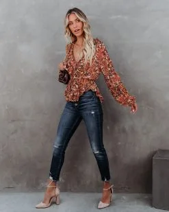 OLIV-001 Unseen Beauty Adjustable Paisley Top - FINAL SALE -clothes Sales unseenbeautyadjustablepaisleytop31