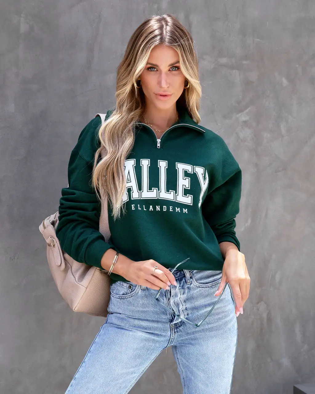 Valley Girl Half Zip Pullover - FINAL SALE 9 Valley Girl Half Zip Pullover - FINAL SALE - Image 9