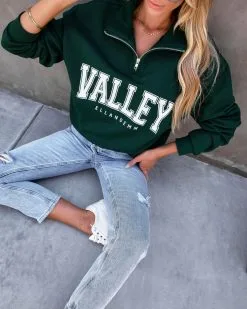 Valley Girl Half Zip Pullover - FINAL SALE