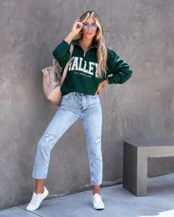 Valley Girl Half Zip Pullover - FINAL SALE 17 Valley Girl Half Zip Pullover - FINAL SALE -clothes Sales valleyhalfzippullover72