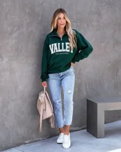 Valley Girl Half Zip Pullover - FINAL SALE 12 Valley Girl Half Zip Pullover - FINAL SALE -clothes Sales valleyhalfzippullover8