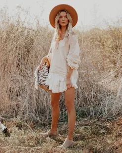 MIOU-001 Viana Ruffle Tiered Crochet Mini Skirt - SALE -clothes Sales vianaruffletieredcrochetminiskirt70