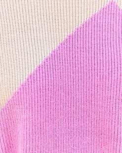 Vice Versa Colorblock Knit Sweater - Taupe Fuchsia - FINAL SALE 12 Vice Versa Colorblock Knit Sweater - Taupe Fuchsia - FINAL SALE -clothes Sales viceversacolorblockknitsweater3