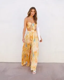 AAKA-001 Wanderlust Soul Satin Printed Wide Leg Pants -clothes Sales wanderlustsoulsatinprintedtiecroptopandwidelegpants126