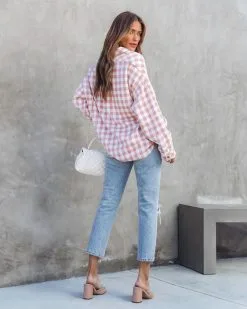 Weekend Road Trip Gingham Button Down Top - FINAL SALE -clothes Sales weekendroadtripginghambuttondowntop 32
