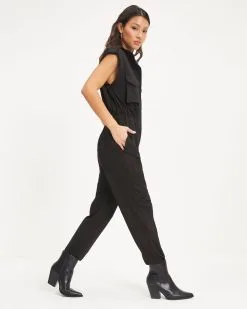 Stronger Than Ever Pocketed Jumpsuit - Black - FINAL SALE 7 Stronger Than Ever Pocketed Jumpsuit - Black - FINAL SALE -clothes Sales 07 StrongerThanEverPocketedJumpsuit Black 1029