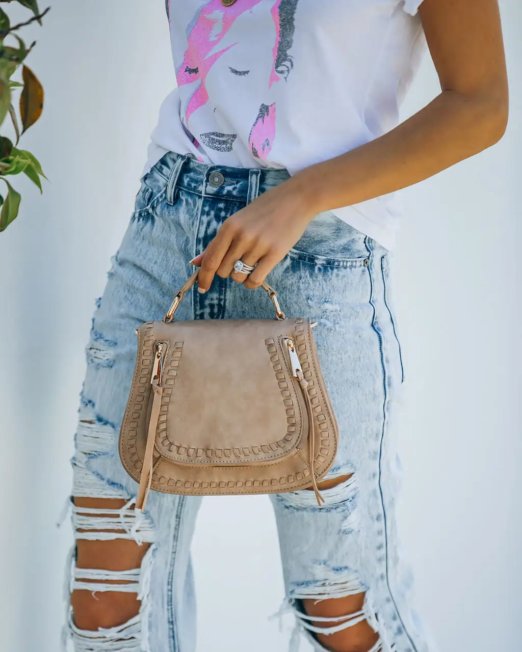 Mini Highland Bag - Natural - LAST CHANCE 3 Mini Highland Bag - Natural - LAST CHANCE - Image 3