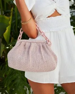 Cita Crossbody Chain Pouch Bag - Rose -clothes Sales 26536 ROSE 0829