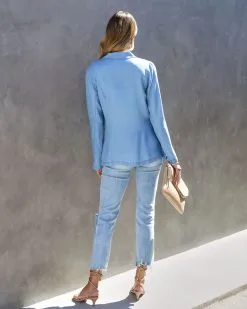 Antonella Tencel Pocketed Blazer - SALE -clothes Sales Anotonellatencelpocketedblazer3101161