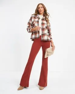 Ashby Plaid Lightweight Shacket - FINAL SALE -clothes Sales Ashby Plaid Lightweight Shacket 1737