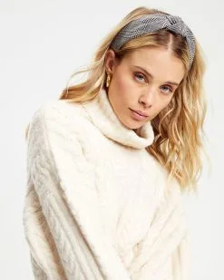 Blaire Twisted Headband - Black - FINAL SALE -clothes Sales BlaireTwisted Headband 337