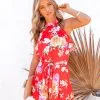 Brenda Floral Ruffle Romper - FINAL SALE