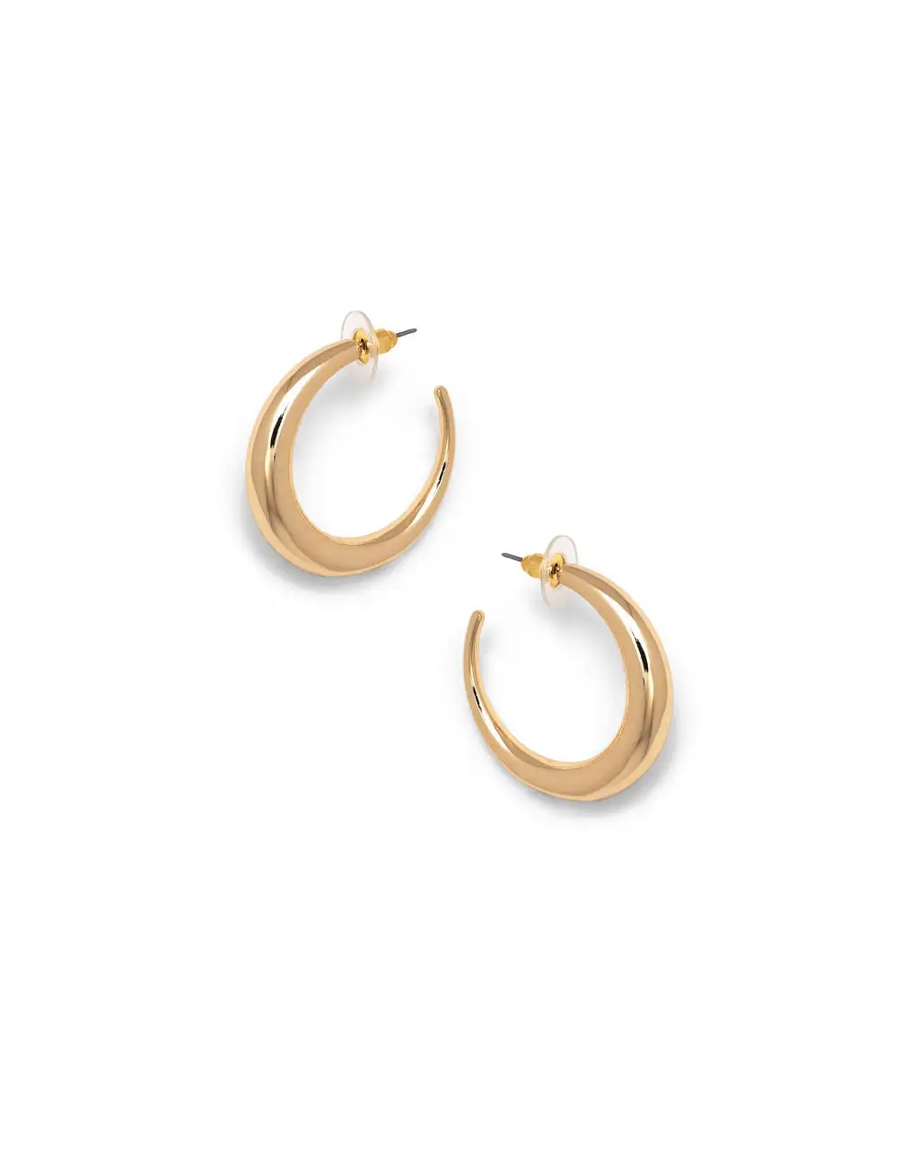 Bridgette Open Hoops - Gold - LAST CHANCE 1 Bridgette Open Hoops - Gold - LAST CHANCE