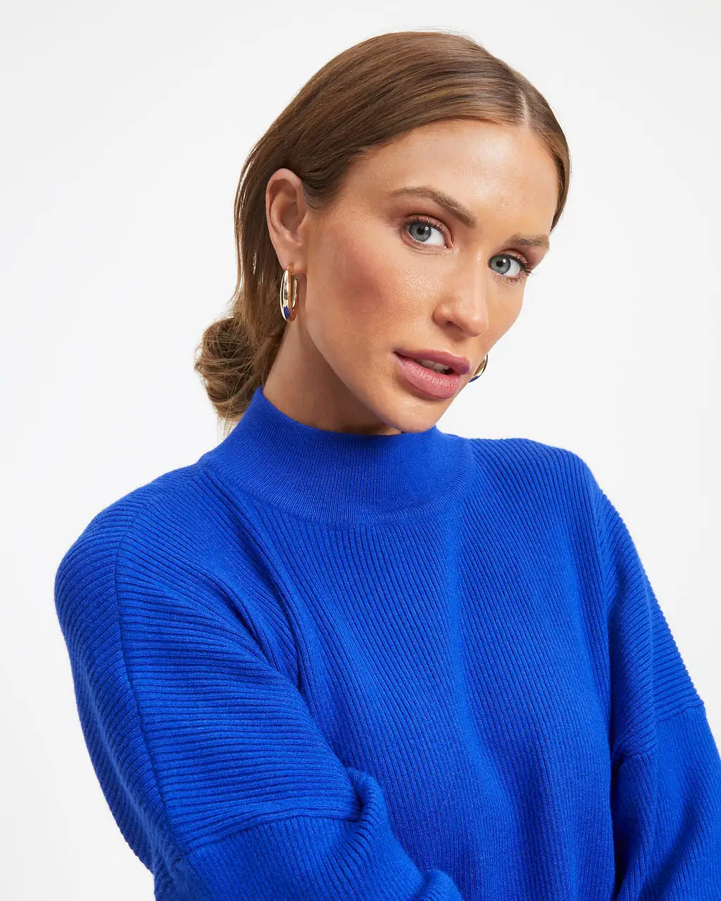 Bridgette Open Hoops - Gold - LAST CHANCE 4 Bridgette Open Hoops - Gold - LAST CHANCE - Image 4