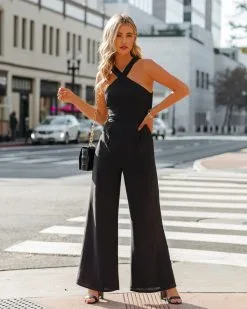 Decide The Vibe Jumpsuit - Black - FINAL SALE