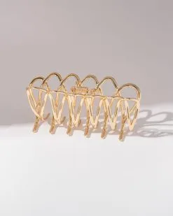 Divinely Hair Clip - Gold