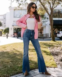 Sadie Quilted Pocketed Cotton Blend Jacket - Faded Pink - FINAL SALE 12 Sadie Quilted Pocketed Cotton Blend Jacket - Faded Pink - FINAL SALE -clothes Sales EM4A1529 acc93920 afcf 45aa bc86 ddd3fc980dfa