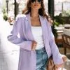 Standards Pocketed Blazer - Lilac - SALE