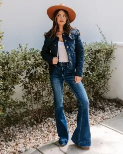 Loretta Cotton Pocketed Quilted Jacket - Navy - LAST CHANCE 9 Loretta Cotton Pocketed Quilted Jacket - Navy - LAST CHANCE -clothes Sales EM4A9098 286ef811 1b81 4b7f b435 45edfca10845