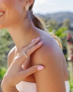 Eternity Crystal Ring - Gold - SALE