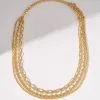 Ezra Layered Necklace - Gold