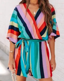 Chasing Rainbows Kimono Romper - FINAL SALE 11 Chasing Rainbows Kimono Romper - FINAL SALE -clothes Sales FDP 48