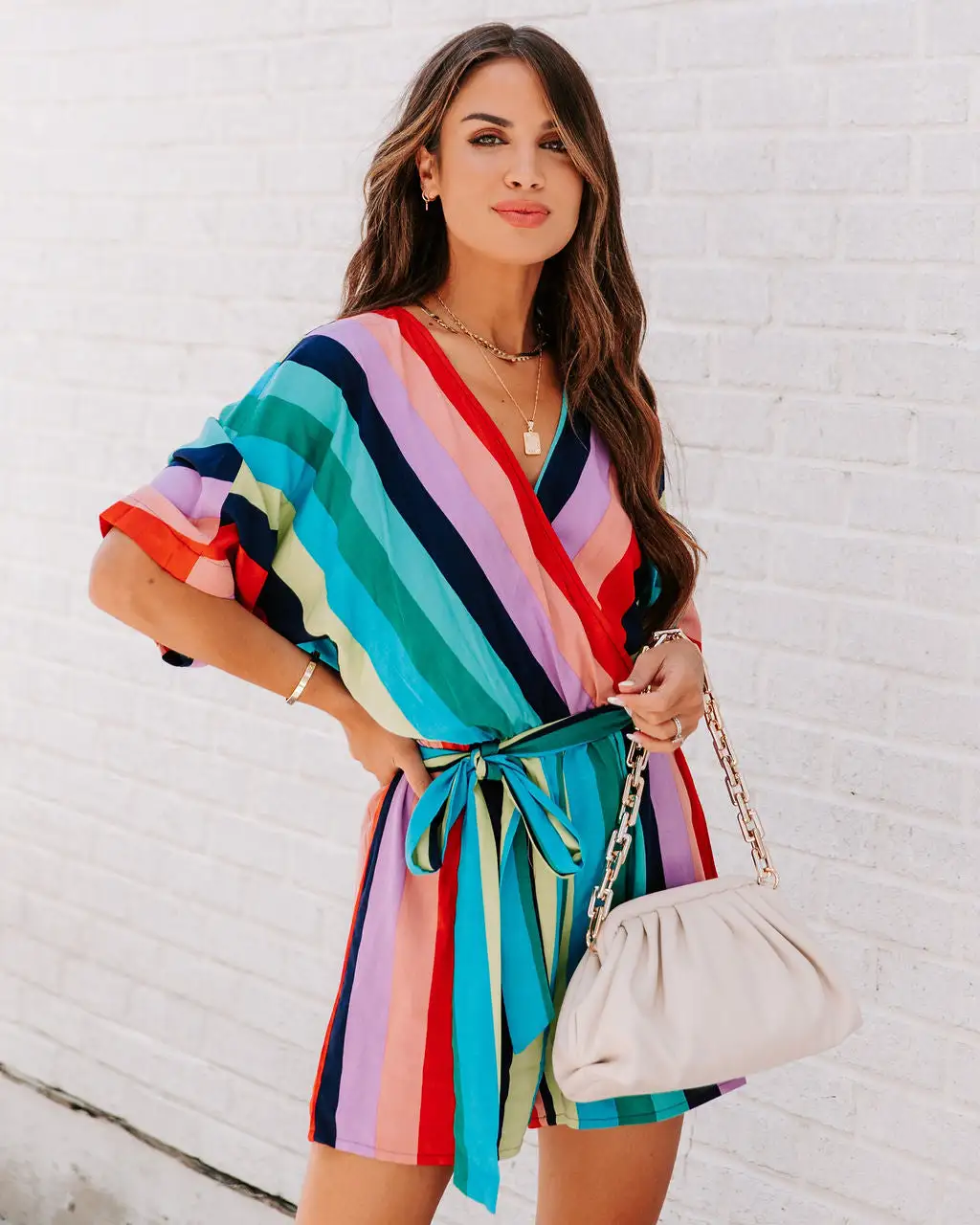 Chasing Rainbows Kimono Romper - FINAL SALE 6 Chasing Rainbows Kimono Romper - FINAL SALE - Image 6