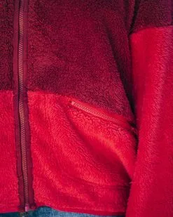 Nava Pocketed Colorblock Zip Up Jacket - Wine - FINAL SALE -clothes Sales FO6C2334 33978ae1 9513 4842 8bb4 2e506c4f860c