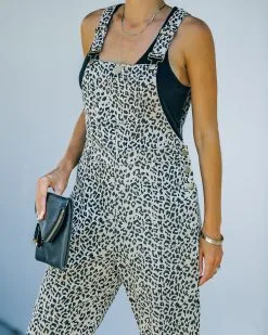 Proud And Loud Cotton Cheetah Overalls - FINAL SALE -clothes Sales FO6C2695 b80ffa04 c2f8 4721 97dc ae26653eb510