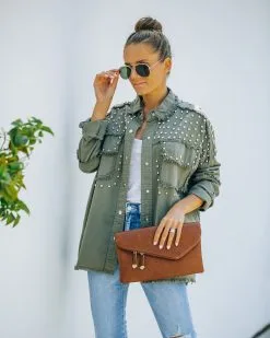 Henders Cotton Studded Utility Jacket - FINAL SALE 12 Henders Cotton Studded Utility Jacket - FINAL SALE -clothes Sales FO6C2725