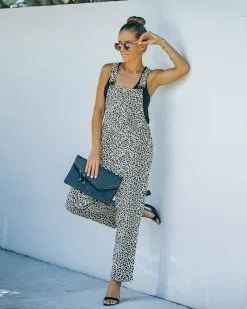 Proud And Loud Cotton Cheetah Overalls - FINAL SALE -clothes Sales FO6C2755 8a4519c7 dfeb 40ee ab30 0b74bcdbcfc2