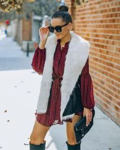 Mammoth Pocketed Faux Fur Lined Vest - Black - FINAL SALE -clothes Sales FO6C5392 2252e6f2 c534 41ea 8933 742e53bea0d3