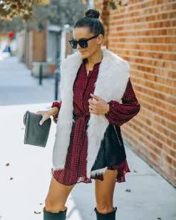 Mammoth Pocketed Faux Fur Lined Vest - Black - FINAL SALE -clothes Sales FO6C5398 617d184f d673 4e59 968f c231b9555e7c