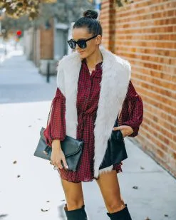 Mammoth Pocketed Faux Fur Lined Vest - Black - FINAL SALE -clothes Sales FO6C5407 5295ae8b 08e3 43e5 af64 e068a32b1f24