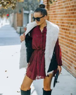 Mammoth Pocketed Faux Fur Lined Vest - Black - FINAL SALE -clothes Sales FO6C5416 436ff2a4 32f9 4750 9f1f 95a3fc18330e