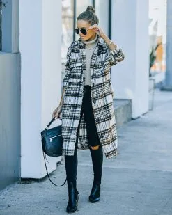Wayland Pocketed Plaid Coat - Brown - FINAL SALE 20 Wayland Pocketed Plaid Coat - Brown - FINAL SALE -clothes Sales FO6C5642 49087033 1df5 415a b70f 3277e14ad25a