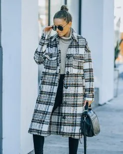 Wayland Pocketed Plaid Coat - Brown - FINAL SALE 19 Wayland Pocketed Plaid Coat - Brown - FINAL SALE -clothes Sales FO6C5683 8820ac86 a62c 4803 a3bb df8afad553d2