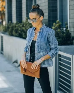 Reagan Pocketed Two-Tone Denim Jacket - FINAL SALE -clothes Sales FO6C5932 09e23bcf f83f 445c b3a9 7c83e30aae6b