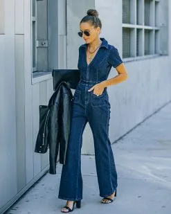 Olivera Pocketed Denim Jumpsuit - LAST CHANCE -clothes Sales FO6C6886 376dea06 836c 4983 adc4 1bf840db2b2e